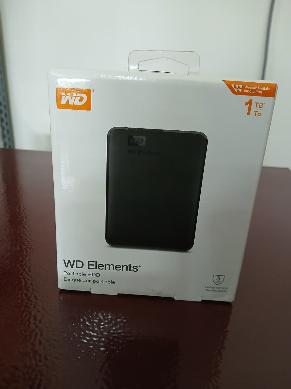 1 TB EXTERNAL HARDDISK WD