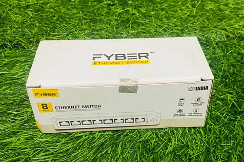 FYBER-08R 8 PORT ETHERNET SWITCH 10/100